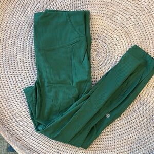 Lululemon Athletica Forest Green Leggings
